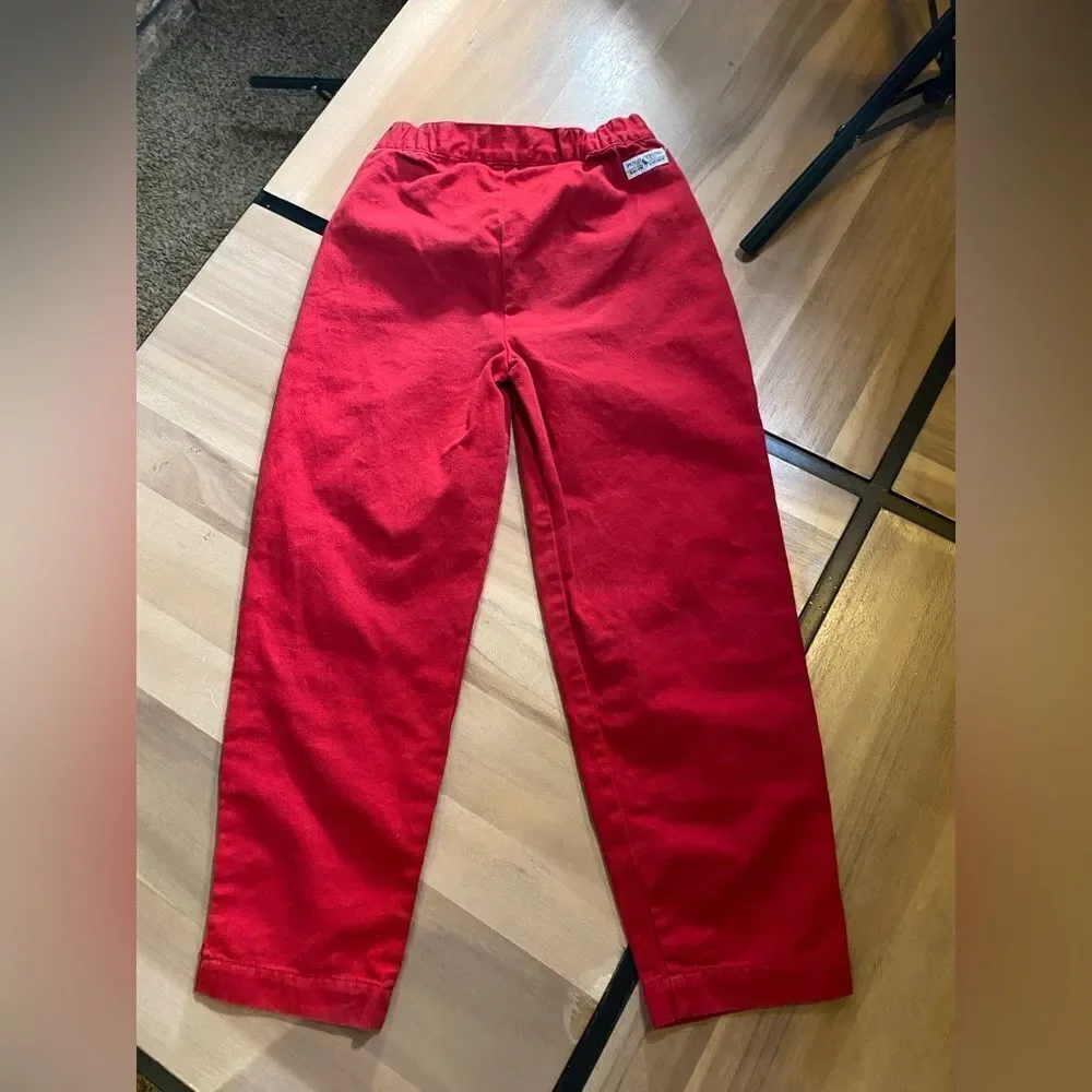 ‎Kids red vintage ralph Lauren pants